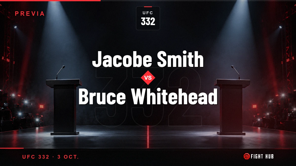 Jacobe Smith vs Bruce Whitehead — FightHub