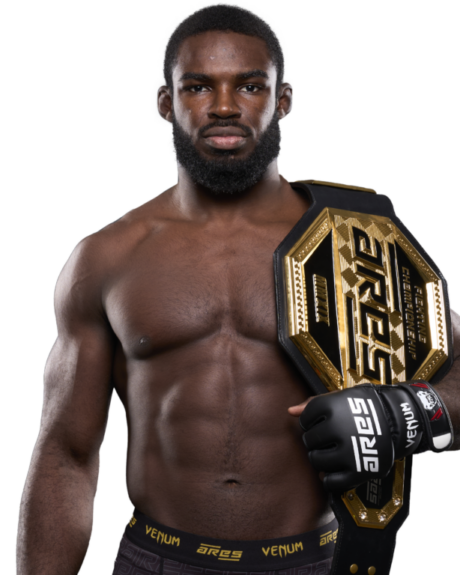 Jordan Zebo — fighter portrait