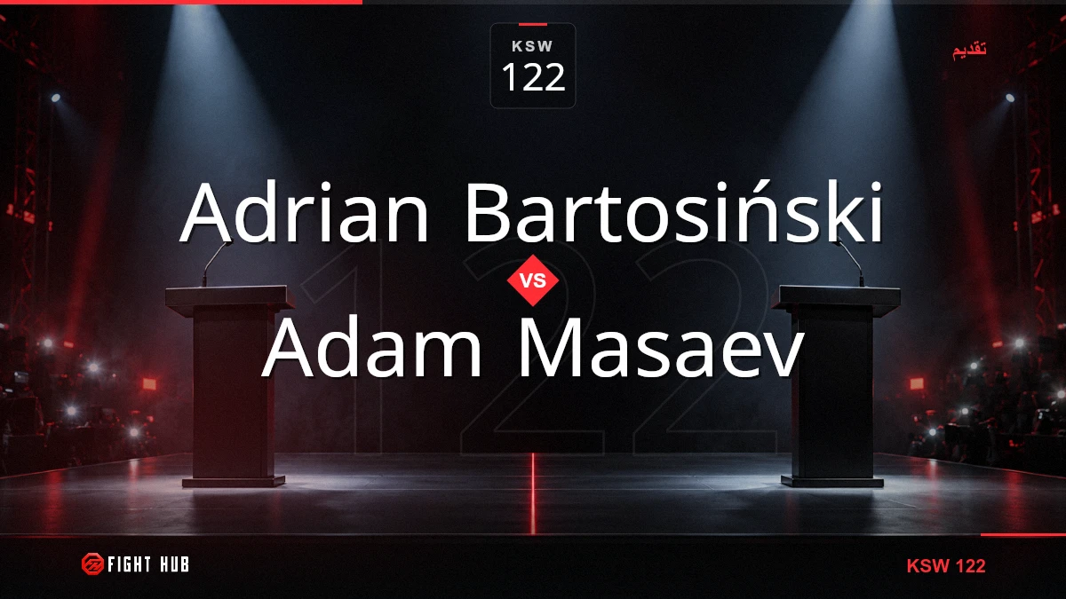 Adrian Bartosiński vs Adam Masaev — FightHub