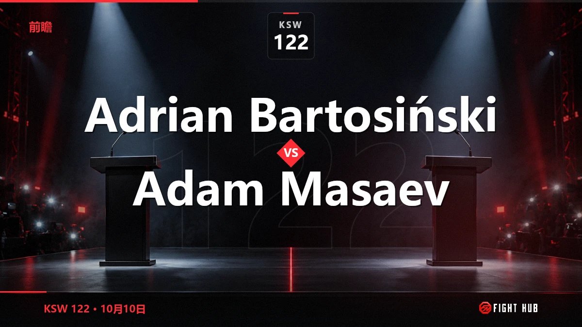 Adrian Bartosiński vs Adam Masaev — FightHub