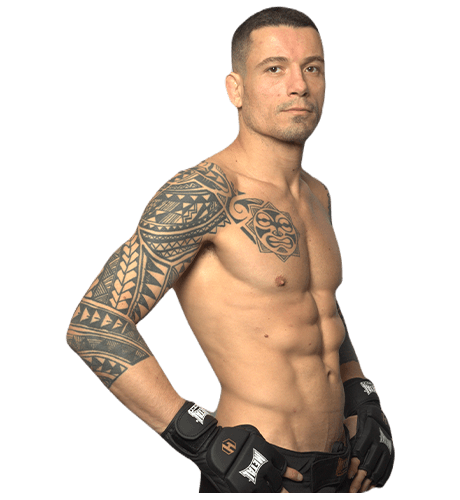 Lucas Corbage — fighter portrait