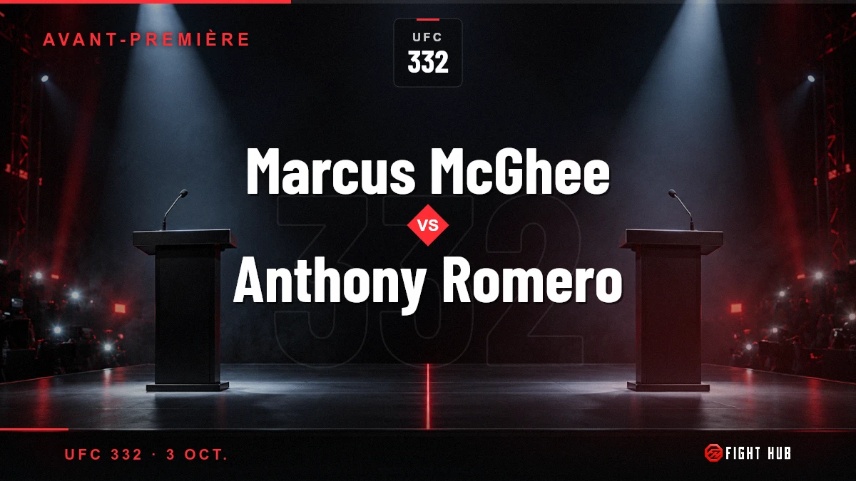 Marcus McGhee vs Anthony Romero — FightHub