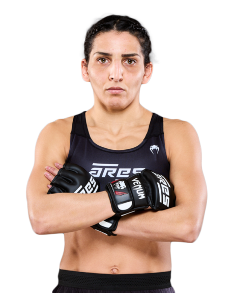 Mona Ftouhi — fighter portrait