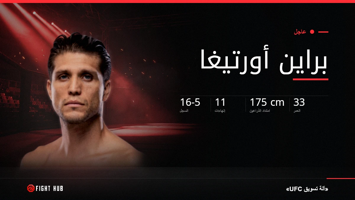 براين أورتيغا — FightHub