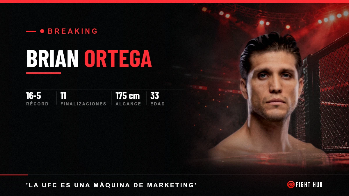 Brian Ortega — FightHub