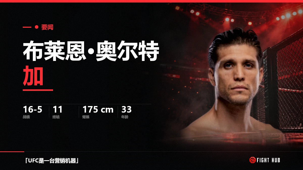 布莱恩·奥尔特加 — FightHub