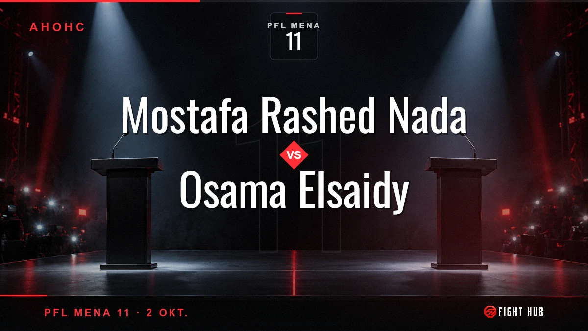 Mostafa Rashed Nada vs Osama Elsaidy — FightHub