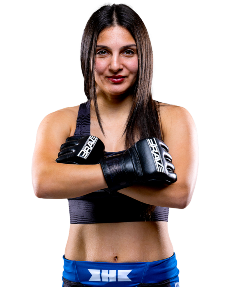 Sofiia Bagishvili — fighter portrait