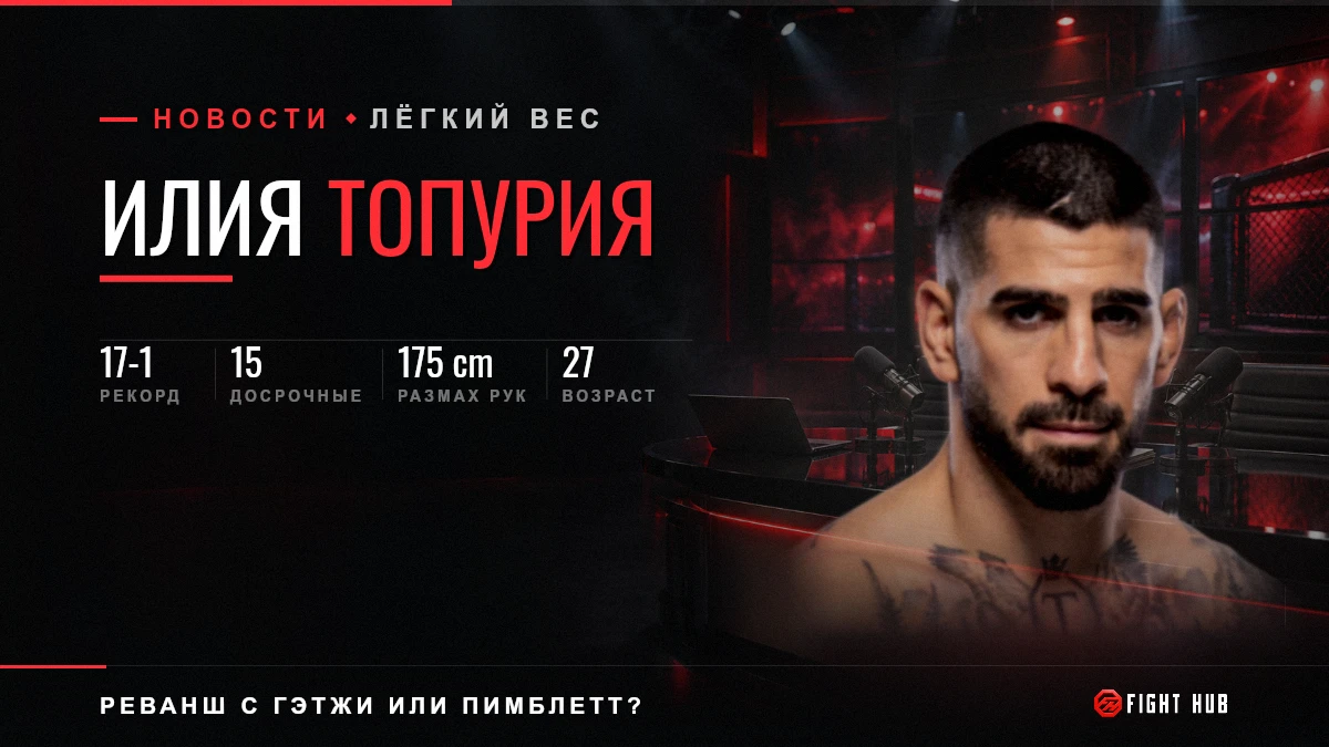 Илия Топурия — FightHub