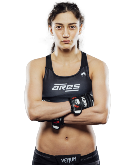Zaira Dyshekova — fighter portrait