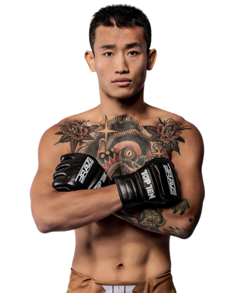 Zehao Zhang — fighter portrait