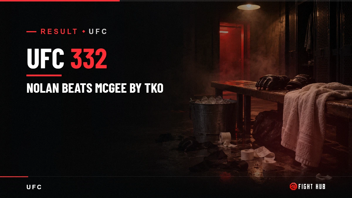 UFC 332 — FightHub