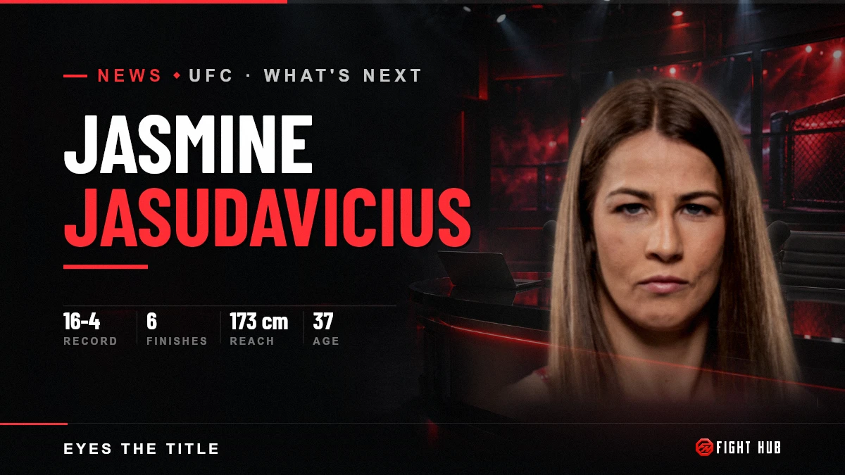 Jasmine Jasudavicius — FightHub