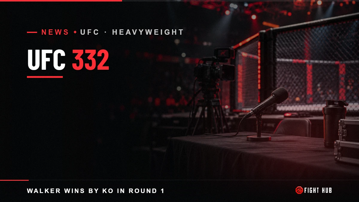 UFC 332 — FightHub