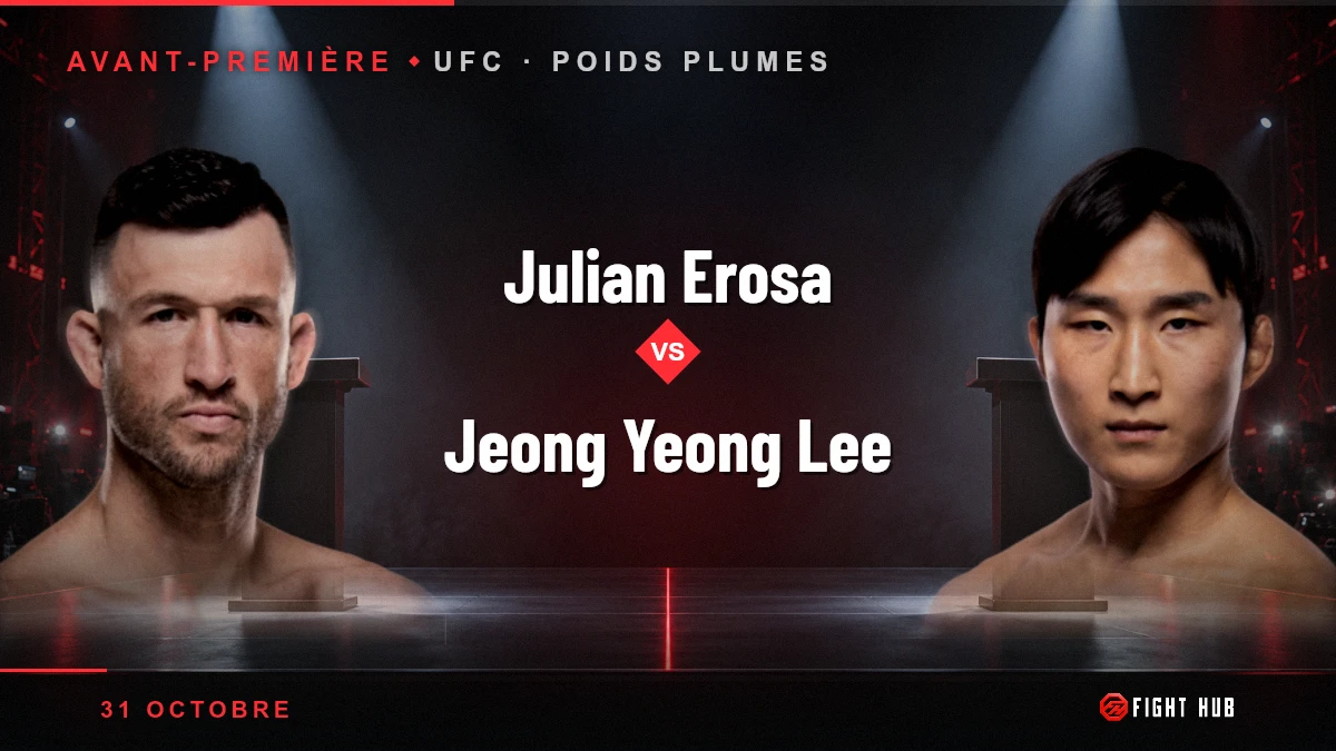 Julian Erosa vs Jeong Yeong Lee — FightHub