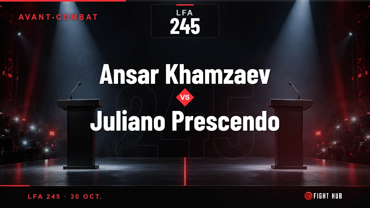 Ansar Khamzaev vs Juliano Prescendo — FightHub