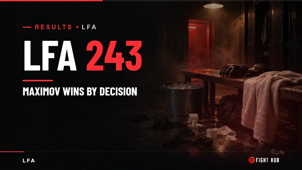 LFA 243 — FightHub