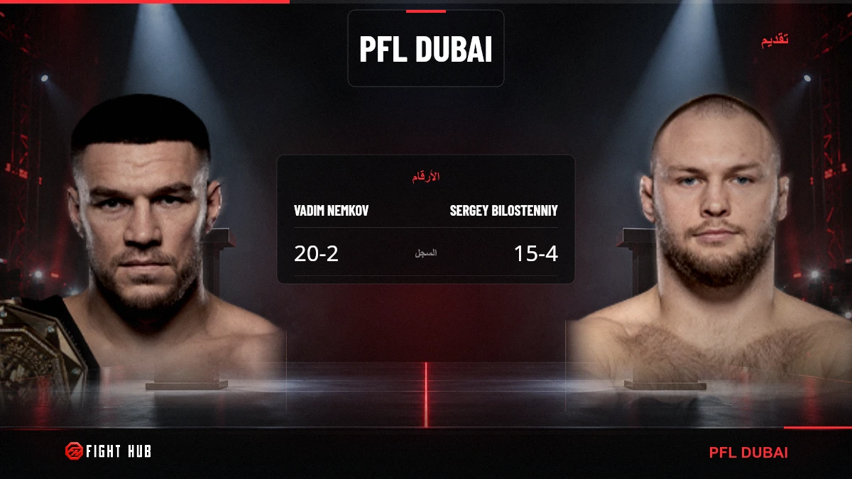 Vadim Nemkov vs Sergey Bilostenniy — FightHub