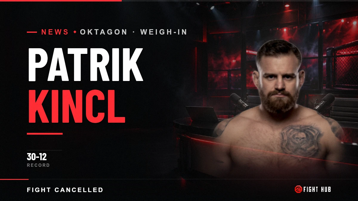 Patrik Kincl — FightHub