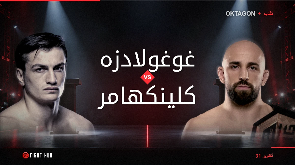 غوغولادزه vs كلينكهامر — FightHub