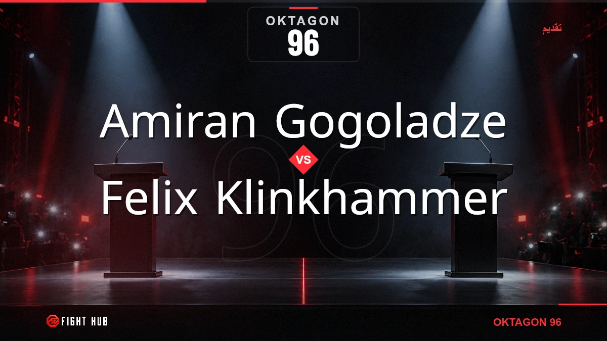 Amiran Gogoladze vs Felix Klinkhammer — FightHub