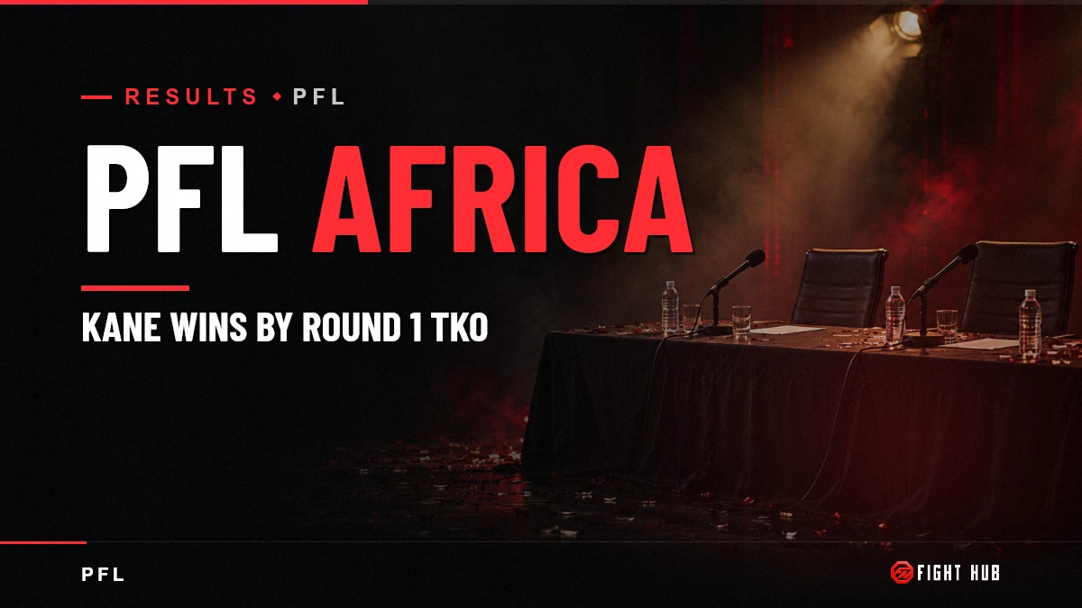 PFL AFRICA — FightHub