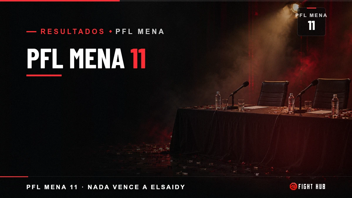 PFL MENA 11 — FightHub