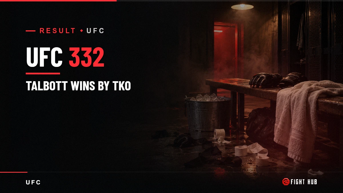 UFC 332 — FightHub