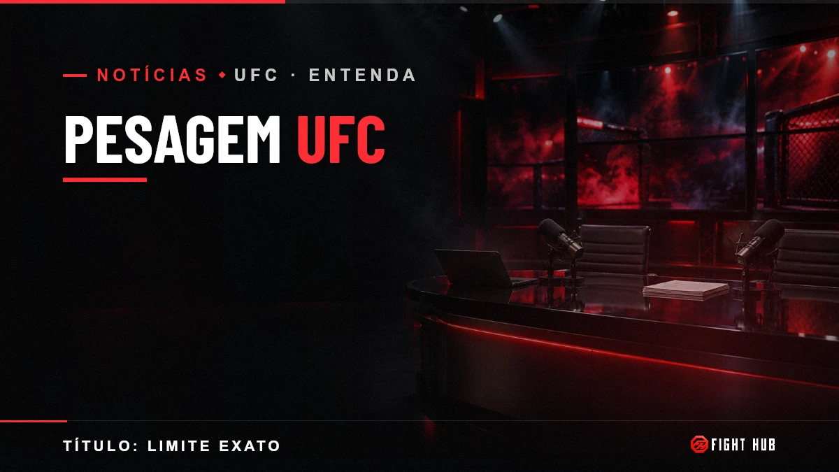 PESAGEM UFC — FightHub