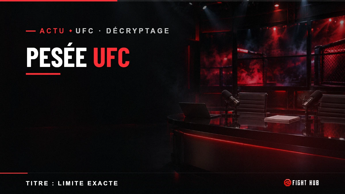 PESÉE UFC — FightHub