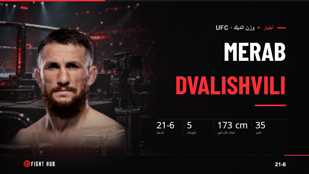 Merab Dvalishvili — FightHub