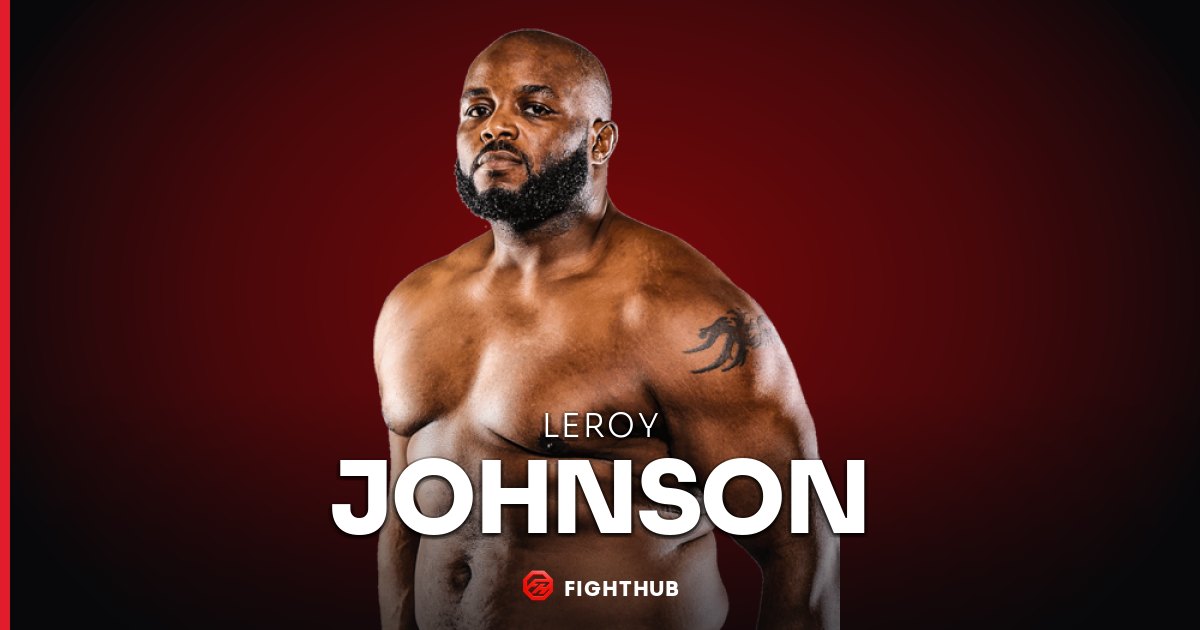 Killogram Hub Leroy Johnson | Peso pesado 8-3-0 - Fight Hub